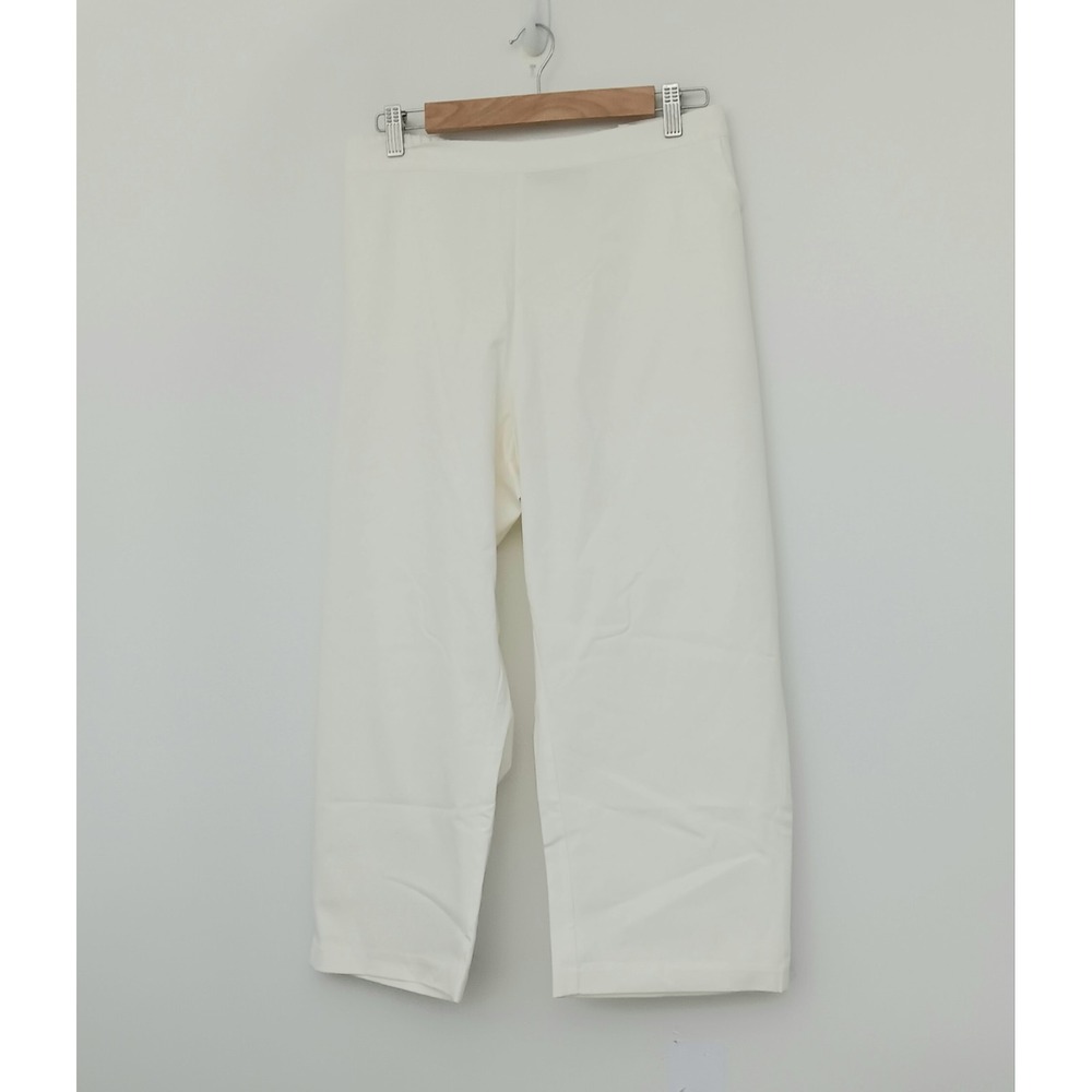 Isaac Mizrahi‎ Live! Crop Pants Women's Size 28WP 24/7 Stretch White Petite NEW